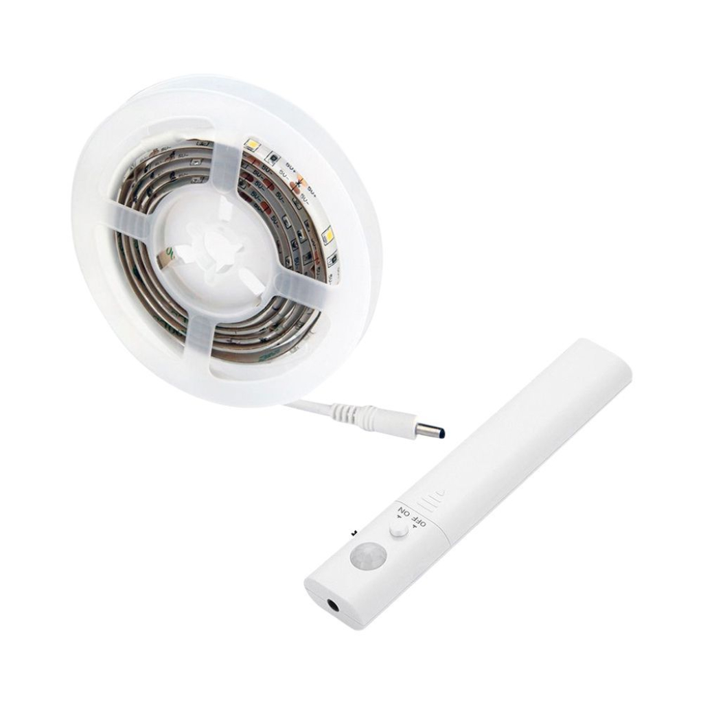 Kit Striscia LED Per Letto 3W 12V IP20 Dimmerabile Con Alimentatore e  Sensore Di Movimento (1,20 Metri) • Iluminashop Italia