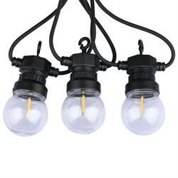 CORDONIERA 5MT CON 10 LAMPADE LED 0,4W 3000K