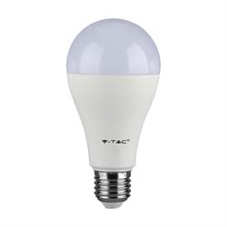 LAMPADINA LED GOCCIA 15W E27 A65 6500K TRIPACK