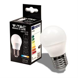 LAMPADINA LED SFERA 3,7W E27 3000K 320LM