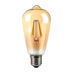 LAMPADINA LED PERETTA 4W E27 ST64 2200K AMBRA