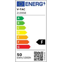 PROIETTORE LED 50W 3000K NERO E-SERIES