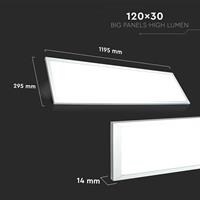 PANNELLO LED DA INCASSO 29W 4000K A++ 1200x300MM  CON AL