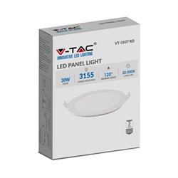 MINI PANNELLO LED DA INCASSO 30W 4000K TONDO