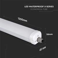 PLAFONIERA STAGNA LED 24W 4500K IP65 120CM 160LM/W