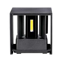 APPLIQUE LED 5W 4000K QUADRO NERO IP65 BIEMIS VARIAB 140