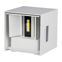 APPLIQUE LED 5W 4000K QUADRO BIANCO IP65 BIEMIS VARIAB