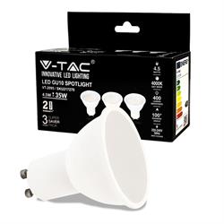 LAMPADINA DICROICA LED 4,5W GU10 4000K 3PZ PACK