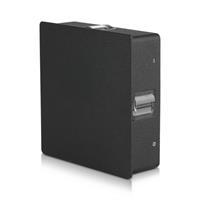 APPLIQUE 4W 3000K QUADRO NERO IP65 QUADRIEMISSIONE