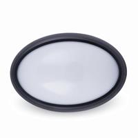 PLAFONIERA LED 8W 4000K NERO IP54