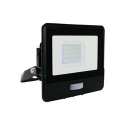 PROIETTORE LED 20W 4000K NERO CON PIR SENSOR SAMSUNG