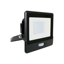 PROIETTORE LED 30W 4000K NERO CON PIR SENSOR SAMSUNG