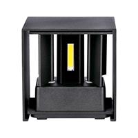 APPLIQUE LED 11W 3000K QUADRO NERO IP65 BIEMIS VARIAB