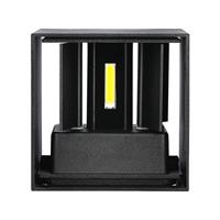 APPLIQUE LED 11W 4000K QUADRO NERO IP65 BIEMIS VARIAB