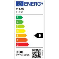 PLAFONIERA INDUSTRIALE LED 200W 6400K 120LM/W NERO SAMSU