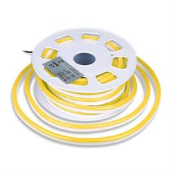 TUBO NEON LED FLESSIBILE 24V GIALLO IP65 10MT