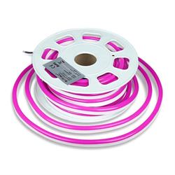 TUBO FLESSIBILE LED 24V ROSA 10MT