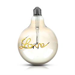 LAMPADINA GLOBO LED 5W E27 2200K AMBRA G125 LOVE