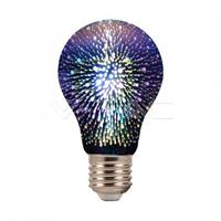 LAMPADINA GOCCIA LED 3W E27 3000K A60 FILAMENT 3D