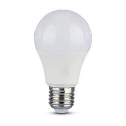 LAMPADINA LED GOCCIA 9W E27 A60 3000K RA80 CREPUSC+MOVIM