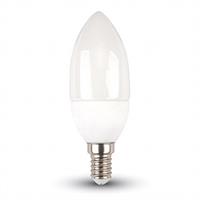 LAMPADINA LED CANDELA 3,5W E14 RGB+6400K TELECOMANDO RF