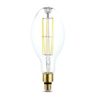 LAMPADINA LED OVALE 24W E27 ED120 6400K TRASPARENTE 160L