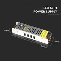 ALIMENTATORE SLIM 25W 12VDC IP20