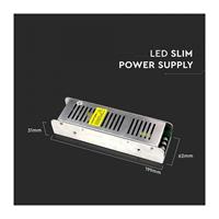 ALIMENTATORE 100W 12VDC 8,5A IP20 TRIAC DIMMER