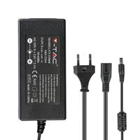 ALIMENTATORE 60W 24VDC 2,5A IP44 CON SPINA E PLUG EU