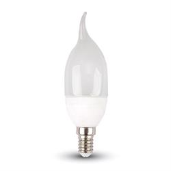 LAMPADINA LED CANDELA A FIAMMA 4W E14 4500K