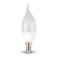 LAMPADINA LED CANDELA A FIAMMA 4W E14 4500K