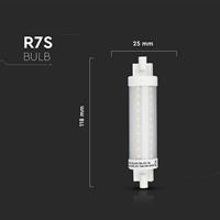 LAMPADINA LED LINEARE 10W R7S 6400K