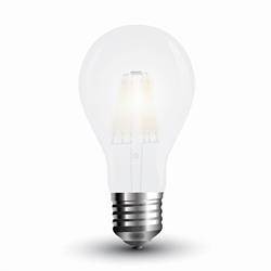 LAMPADINA LED GOCCIA 4W E27 A60 2700K SATINATA