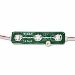 MODULO 3 LED VERDE 0,72W IP67 12V