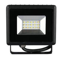 PROIETTORE LED 10W 6500K NERO E-SERIES