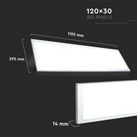 LED Panel 45W 1200 x 300 mm 3000K Incl Driver 6PCS/SET