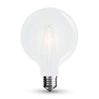 LAMPADINA LED GLOBO G95 7W E27 6400K SATINATA