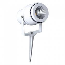 PICCHETTO LED 12W LUCE VERDE IP65 30° BIANCO