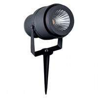 PICCHETTO LED 12W LUCE VERDE IP65 30° GRIGIO