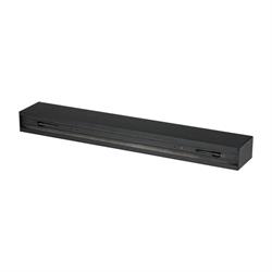 BINARIO MAGNETICO ALLUMINIO NERO 150CM