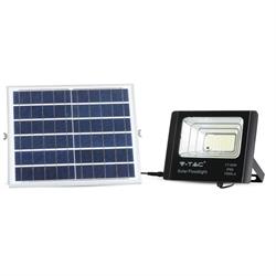 PROIETTORE LED 16W 6000K IP65 CON PANNELLO SOLARE E TELE