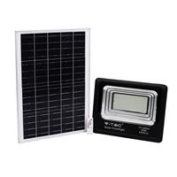 PROIETTORE LED 50W 6000K IP65 CON PANNELLO SOLARE E TELE