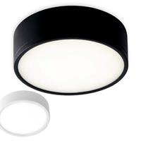 PLAFONIERA LED KLIO BIANCA IN ACRILICO E ALLUMINIO 22W 3