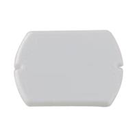 TAPPO BIANCO PER BINARIO 1X4,2X3,4CM