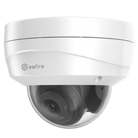 Dome IP 4Mpx 2.8mm IR WDR IP67 IK10 PoE Safire