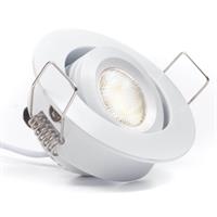 SPOT ORIENTABILE WHITE 3W CREE 240LM 30D 12V IP52 4000K