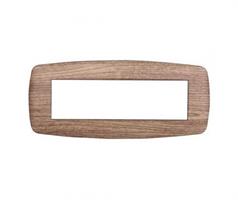 PLACCA SLIM 7P LEGNO CHIARO COMPATIBILE LIVING