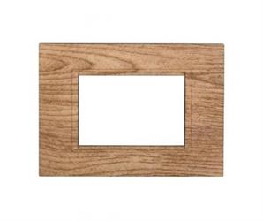 PLACCA QUADRATA  3P LEGNO CHIARO COMPATIBILE LIVING