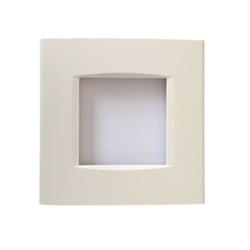 Placca Tecnopolimero T1-Art 8002-01  Bianco