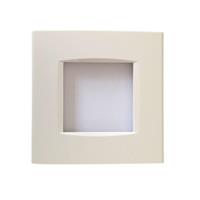 Placca Tecnopolimero T1-Art 8002-01  Bianco